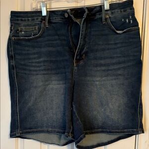 Ladies Judy  Blue Denim Shorts